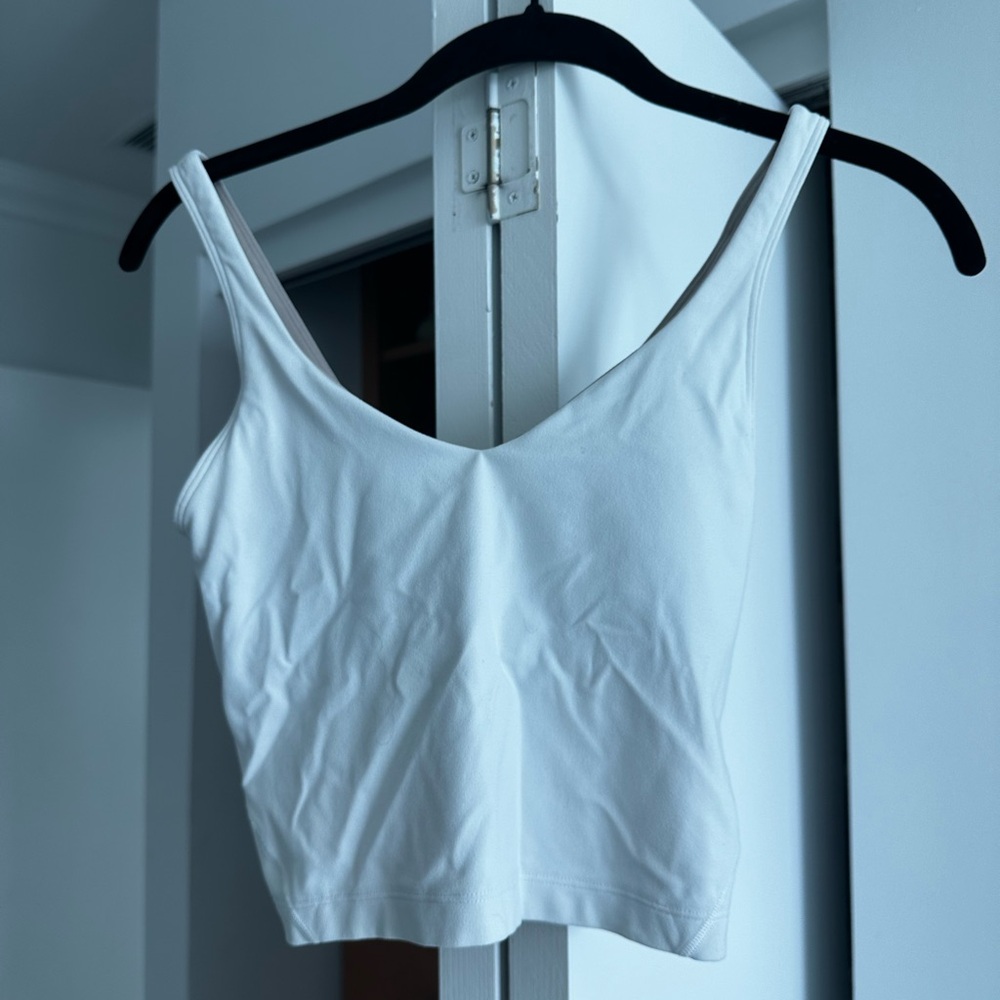 Lululemon Align Tank Bra Size 4 White